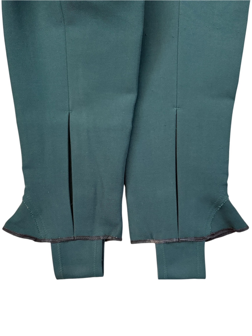Vintage Spinnerin Swiss Wool Blend Alpine Stirrup Pants Green 16R Fits 26x27.5 - Picture 7 of 16